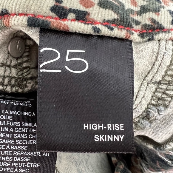 PILCRO, Anthropologie Size 25 Mini Corduroy, Cropped Pants, NWT, Green/ Brown ❣️ - Picture 10 of 14